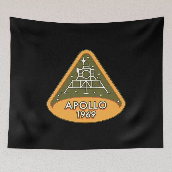 Item preview, apollo, nasa, 1969, moon, moon landing designed and sold by Captain Banjo.