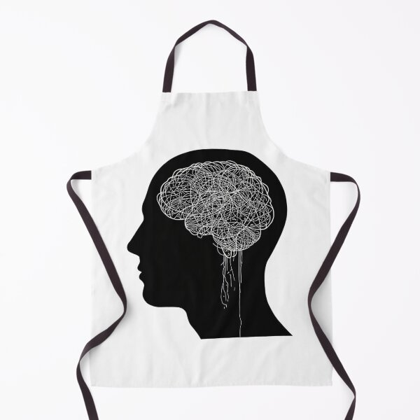 Item preview, Tangled Thoughts – Overthinking Mind Illustration designed and sold by Katzpy.