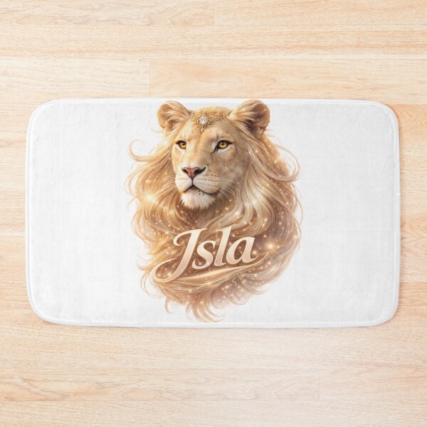 Item preview, Isla Leo – Radiant Female Name Zodiac Lion Fantasy Art Design designed and sold by AlexLineArt.