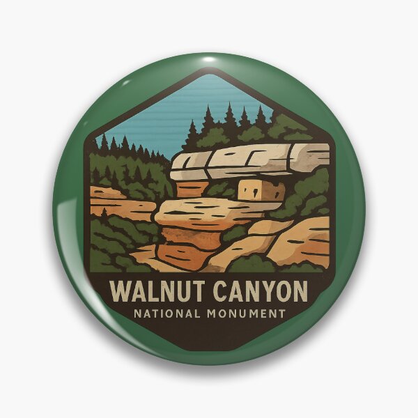 Item preview, Walnut Canyon National Monument  designed and sold by Broken Antler Designs .