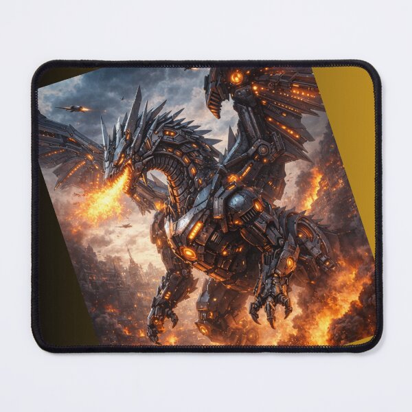 Item preview, Mechanical Dragon of Fire – Rise of the Iron Beast designed and sold by NomadUSArt.
