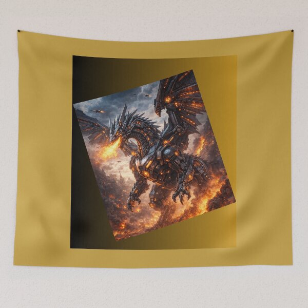 Item preview, Mechanical Dragon of Fire – Rise of the Iron Beast designed and sold by NomadUSArt.