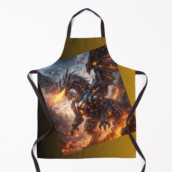 Item preview, Mechanical Dragon of Fire – Rise of the Iron Beast designed and sold by NomadUSArt.