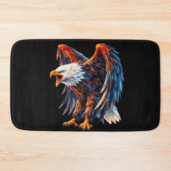 Item preview, Geometric Eagle Powerful Wildlife Art designed and sold by Aquima.