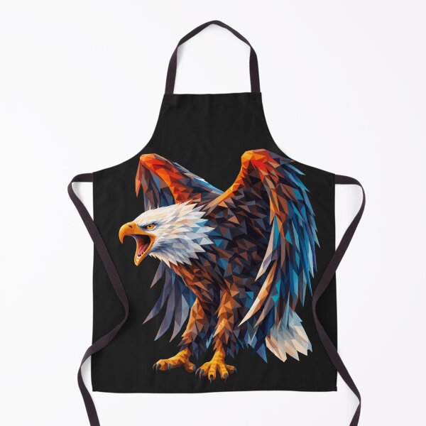 Item preview, Geometric Eagle Powerful Wildlife Art designed and sold by Aquima.