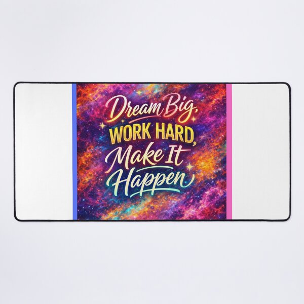Item preview, Dream Big – Work Hard – Make It Happen designed and sold by NomadUSArt.
