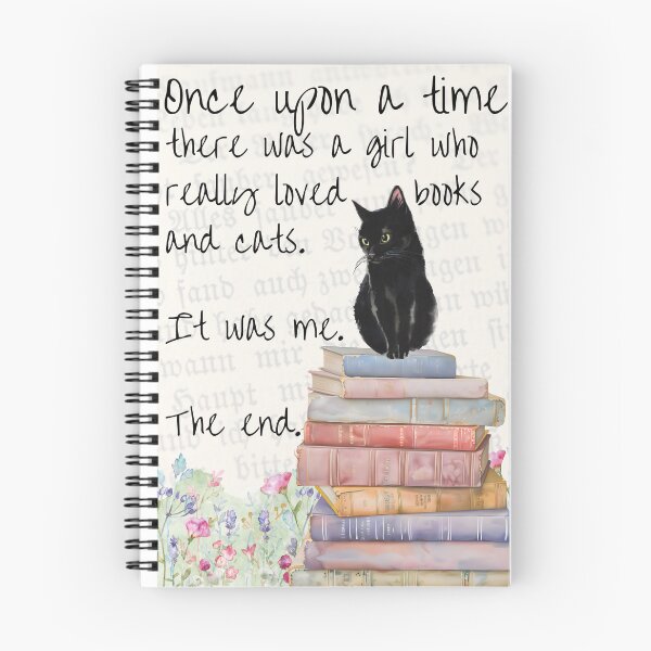 Item preview, Once Upon a Time Books and Cats designed and sold by DropsOfOcean.