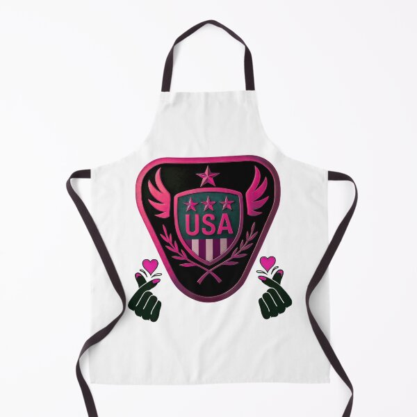 Item preview, Pink USA Emblem with Heart Gesture Accents designed and sold by blacK1982White.