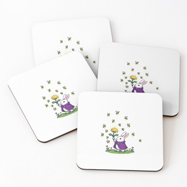 Item preview, Rabbit Summoning Fireflies Pixel Art - Kawaii Cottagecore Night Meadow Scene - Whimsical Magic Sticker designed and sold by Pixel Girl Aesthetic Studio.