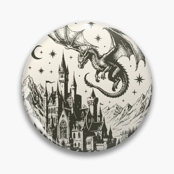 Item preview, Vintage Dragon Medieval Art Fantasy Castlecore designed and sold by Y-Vibes.