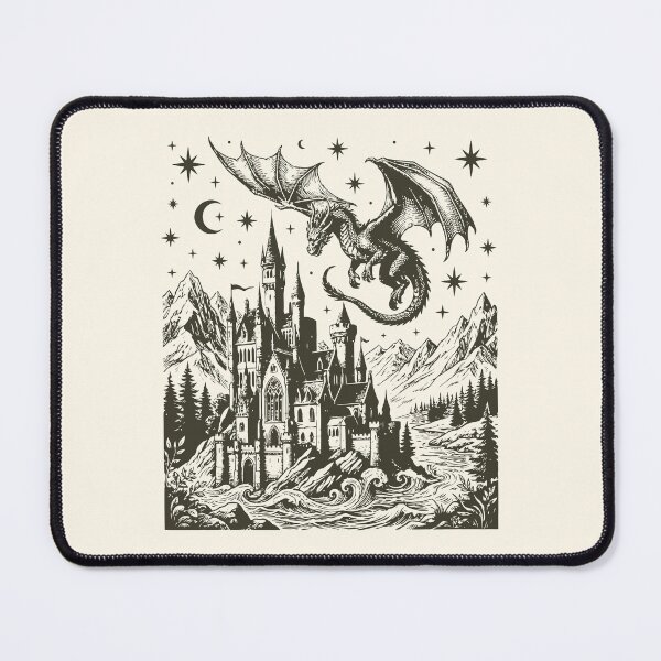 Item preview, Vintage Dragon Medieval Art Fantasy Castlecore designed and sold by Y-Vibes.