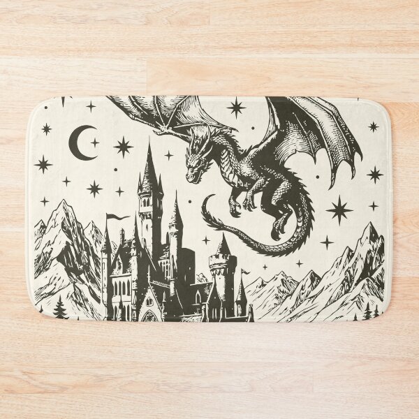 Item preview, Vintage Dragon Medieval Art Fantasy Castlecore designed and sold by Y-Vibes.