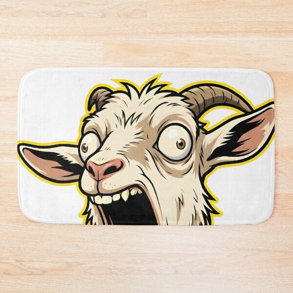Item preview, Goatta Be Kidding Me Goat designed and sold by ClubofStitches.