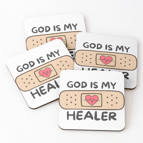 Item preview, God Is My Healer – Faith and Healing Christian designed and sold by MoriaStore.