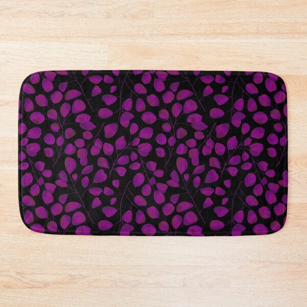 Item preview, Dancing Eucalyptus Leaves - Hot Prink Bright Magenta designed and sold by thecolorbirdie.