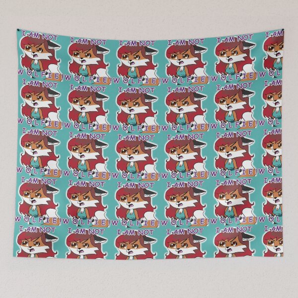 Item preview, I AM NOT WOLFIE - celine designed and sold by horseylew.