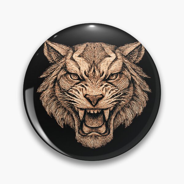 Item preview, Void Tiger – Bold Abstract Power Symbol Art designed and sold by AdicretorDesign.