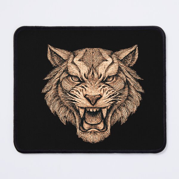 Item preview, Void Tiger – Bold Abstract Power Symbol Art designed and sold by AdicretorDesign.