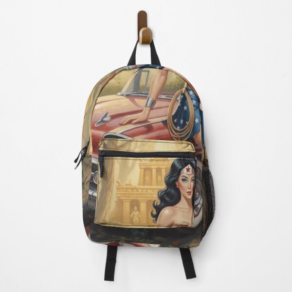 Item preview, Amazonian Grace - 1950s Vintage Island Warrior Pinup designed and sold by Art's Diner.