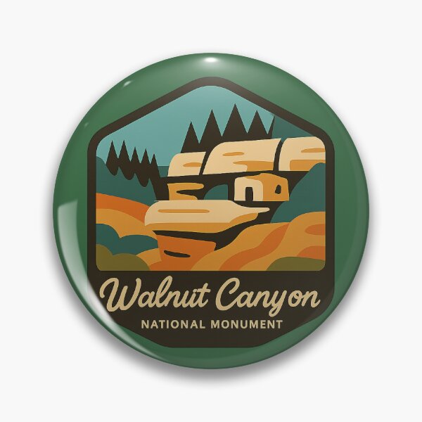 Item preview, Walnut Canyon National Monument  designed and sold by Broken Antler Designs .