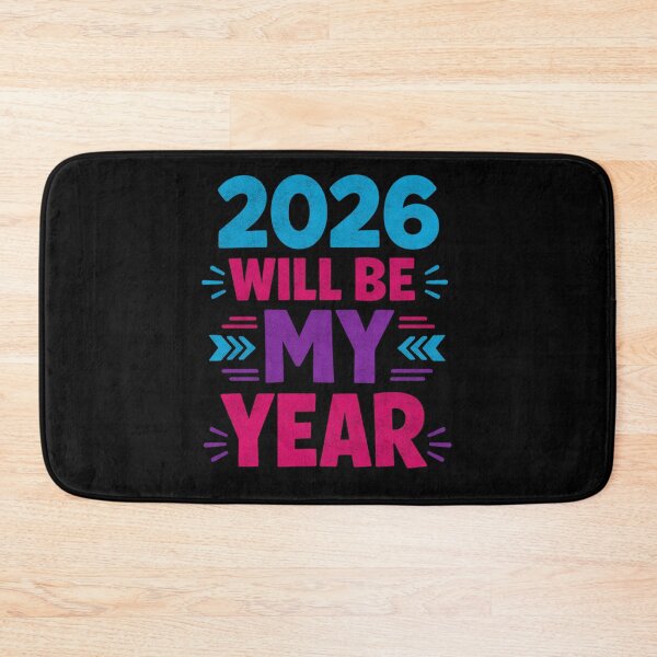 Item preview, 2026 Will Be My Year Motivation Quote designed and sold by FreshVibe Prints.