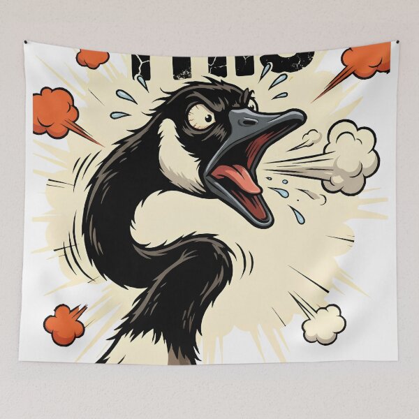 Item preview, Honk This Crazy Goose designed and sold by ClubofStitches.