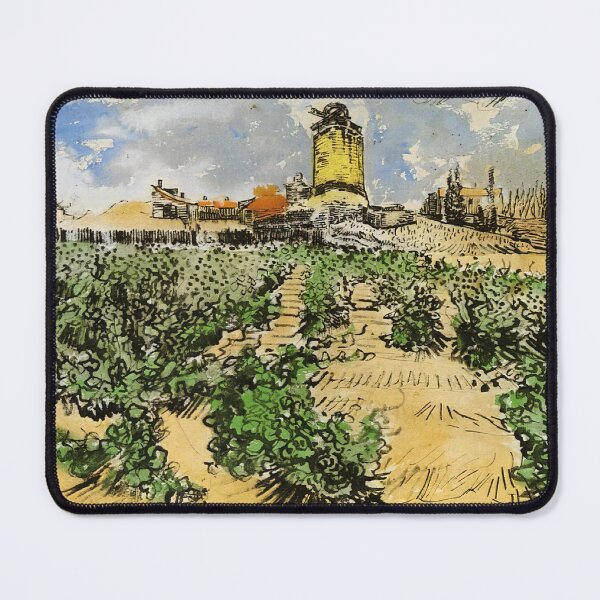 Item preview, Vincent Van Gogh - The Mill Of Alphonse Daudet At Fontevieille designed and sold by st1art.