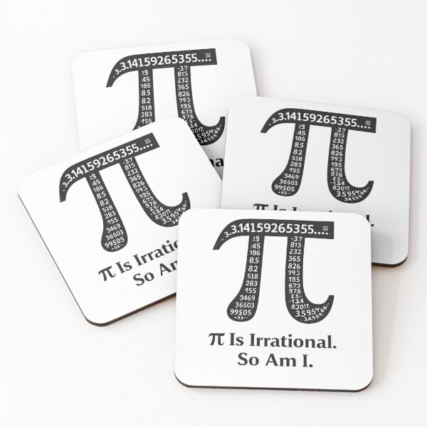 Item preview, Pi Is Irrational So Am I – Funny Math Facts STEM Design designed and sold by sciencefacts.
