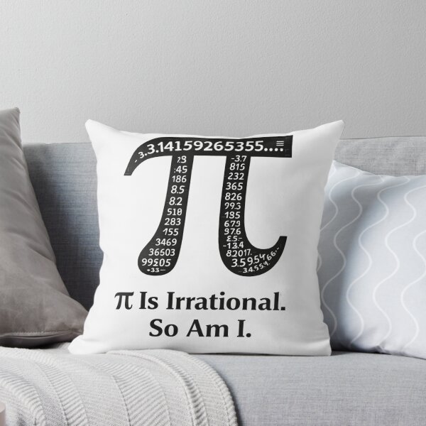 Item preview, Pi Is Irrational So Am I – Funny Math Facts STEM Design designed and sold by sciencefacts.