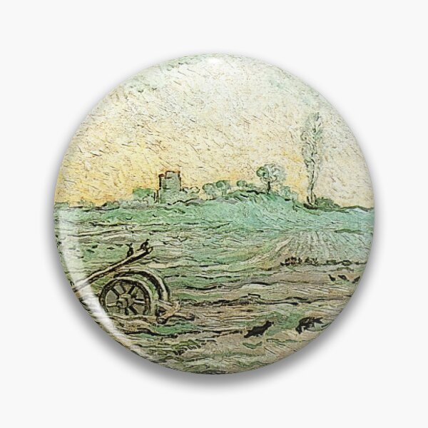 Item preview, Vincent Van Gogh - The Plough And The Harrow (after Millet) designed and sold by st1art.