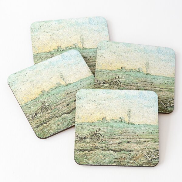 Item preview, Vincent Van Gogh - The Plough And The Harrow (after Millet) designed and sold by st1art.
