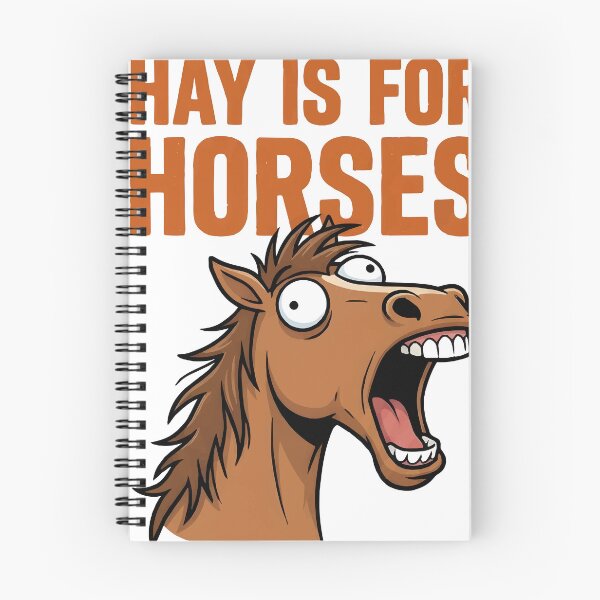 Item preview, Hay is For Horses Funny Horse designed and sold by ClubofStitches.