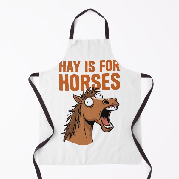 Item preview, Hay is For Horses Funny Horse designed and sold by ClubofStitches.