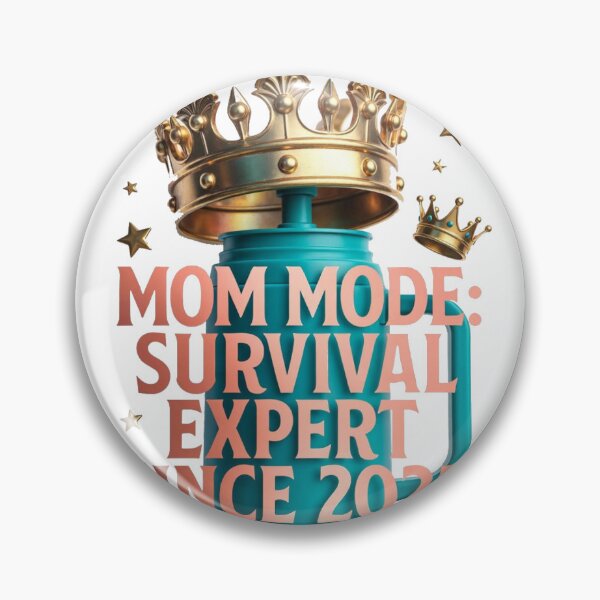 Item preview, Mom Mode Survival Expert Tee | Since 2025 Funny Mom Crown Shirt designed and sold by YMLux.