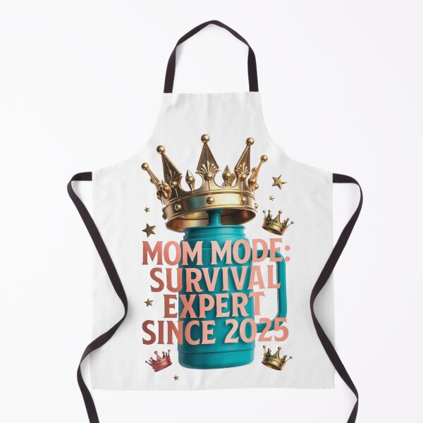 Item preview, Mom Mode Survival Expert Tee | Since 2025 Funny Mom Crown Shirt designed and sold by YMLux.