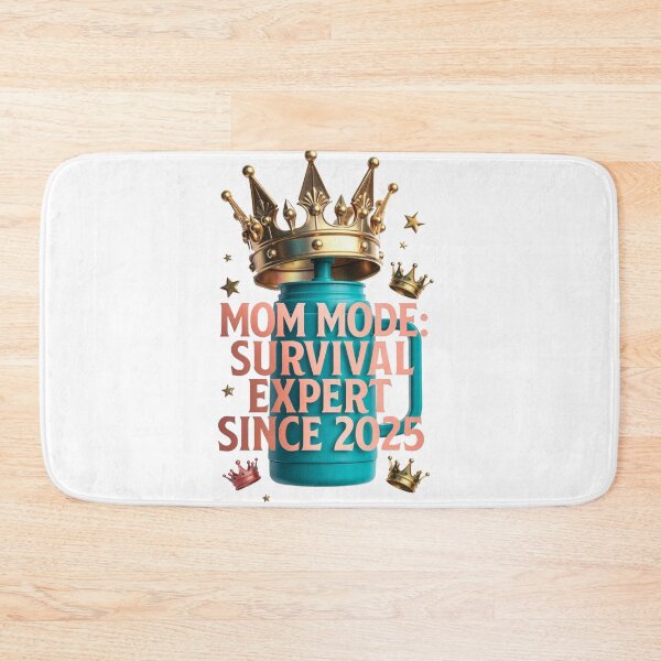 Item preview, Mom Mode Survival Expert Tee | Since 2025 Funny Mom Crown Shirt designed and sold by YMLux.