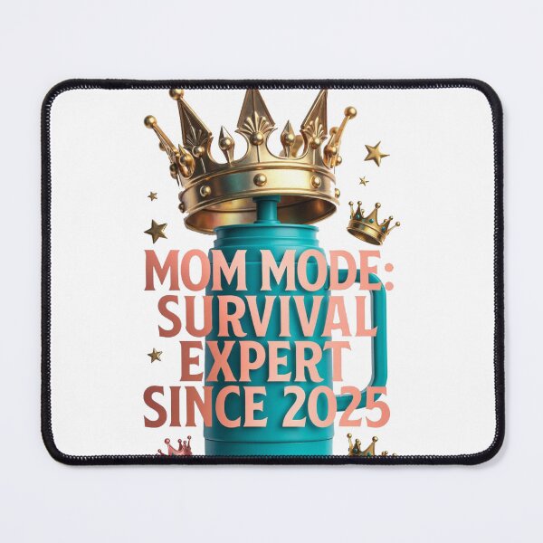 Item preview, Mom Mode Survival Expert Tee | Since 2025 Funny Mom Crown Shirt designed and sold by YMLux.