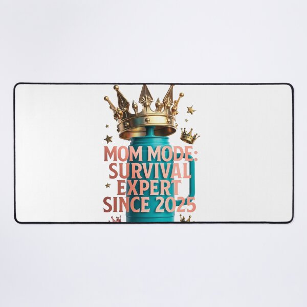 Item preview, Mom Mode Survival Expert Tee | Since 2025 Funny Mom Crown Shirt designed and sold by YMLux.