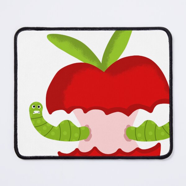 Item preview, Funny Apple with Worms designed and sold by Famand.