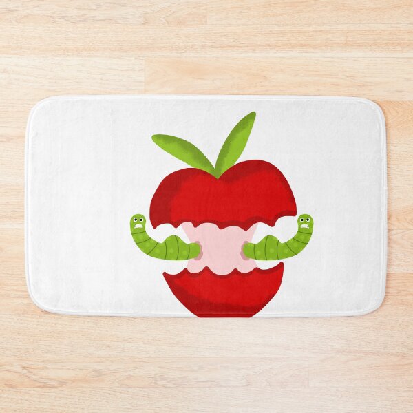 Item preview, Funny Apple with Worms designed and sold by Famand.