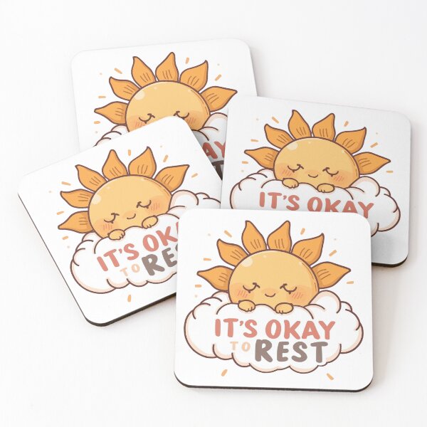 Item preview, It's Okay To Rest Mental Health designed and sold by Katzpy.