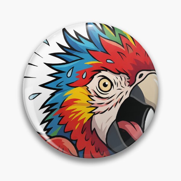 Item preview, Polly Lost It Crazy Parrot designed and sold by ClubofStitches.