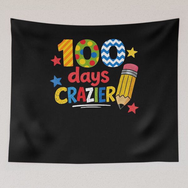 Item preview, Happy 100th Day of School Kids Design designed and sold by FreshVibe Prints.