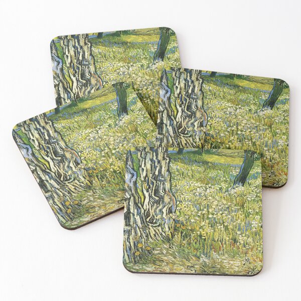 Item preview, Vincent Van Gogh - Tree Trunks In The Grass designed and sold by st1art.