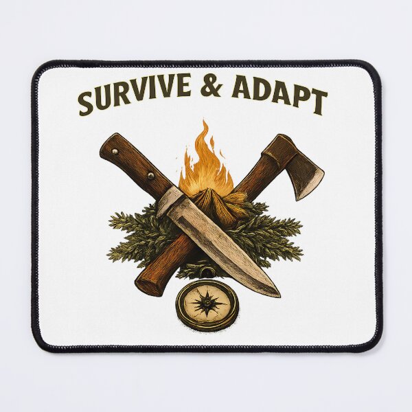 Item preview, SURVIVE & ADAPT designed and sold by Tactical Override.