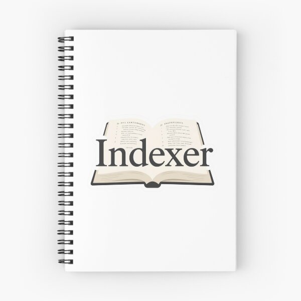 Item preview, Indexer – Minimal Editorial Index designed and sold by Overthink Juice.