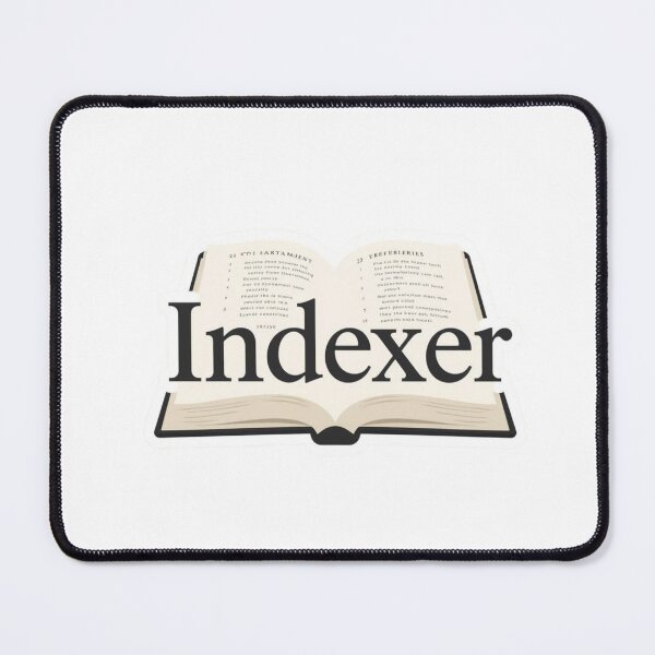 Item preview, Indexer – Minimal Editorial Index designed and sold by Overthink Juice.