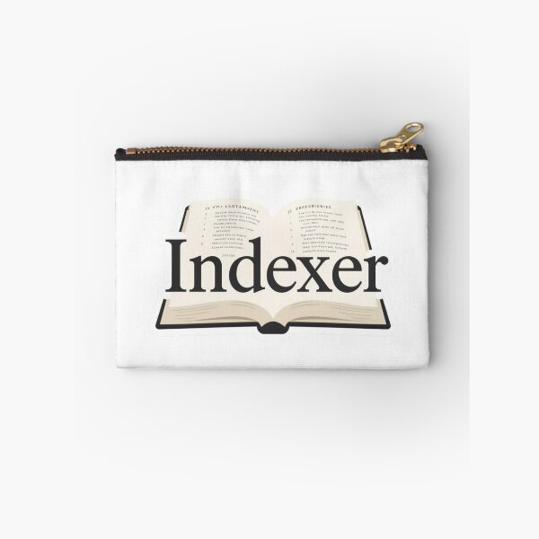 Item preview, Indexer – Minimal Editorial Index designed and sold by Overthink Juice.