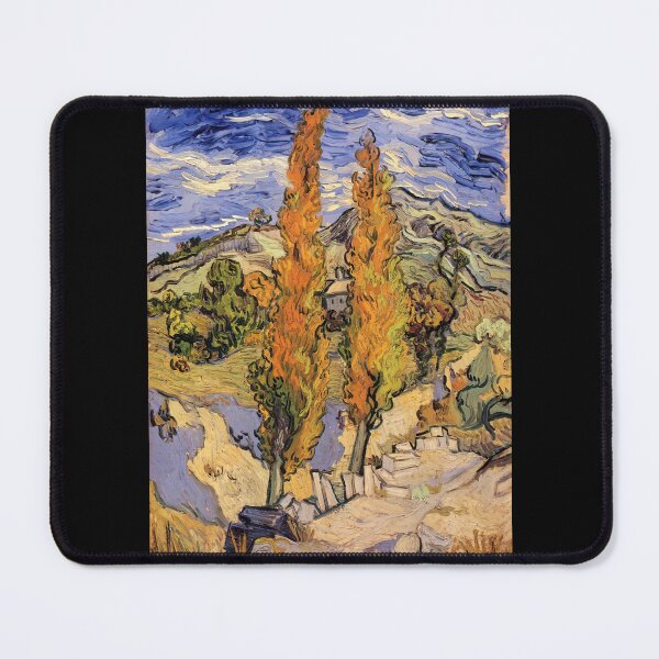 Item preview, Vincent Van Gogh - Two Poplars On A Hill designed and sold by st1art.