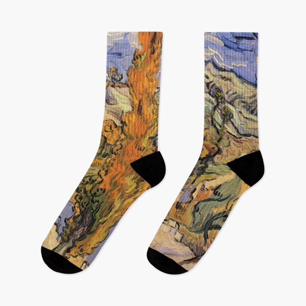 Item preview, Vincent Van Gogh - Two Poplars On A Hill designed and sold by st1art.